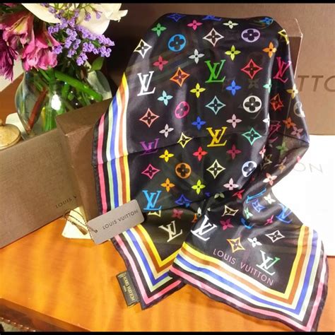 replica scarves louis vuitton|louis vuitton silk scarf authentication.